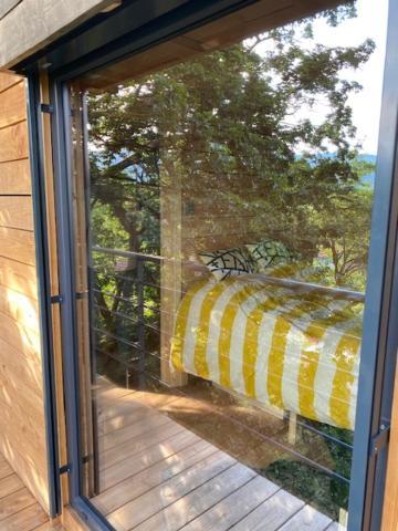 Le Moonloft Insolite Tiny-House Dans Les Arbres & 1 Seance De Sauna Pour 2 Avec Vue Panoramique Osenbach Eksteriør bilde