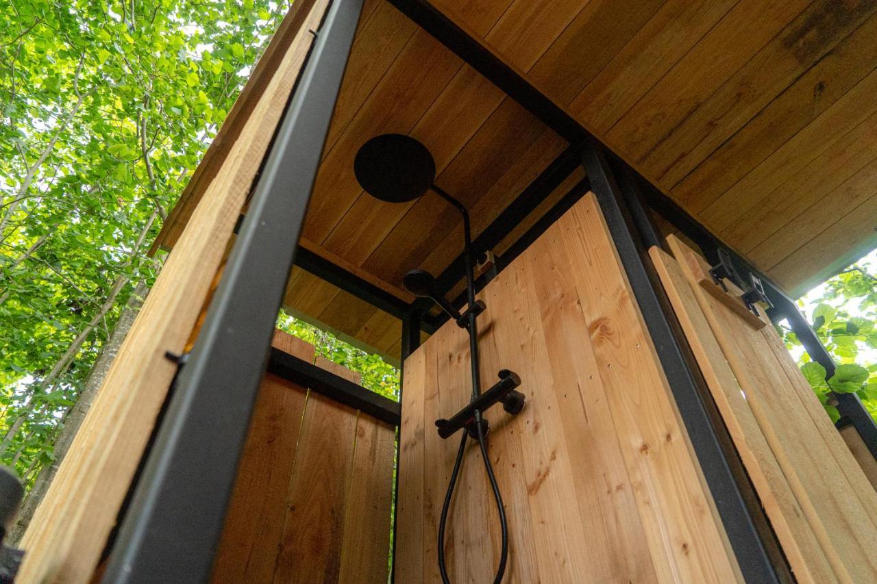 Le Moonloft Insolite Tiny-House Dans Les Arbres & 1 Seance De Sauna Pour 2 Avec Vue Panoramique Osenbach Eksteriør bilde