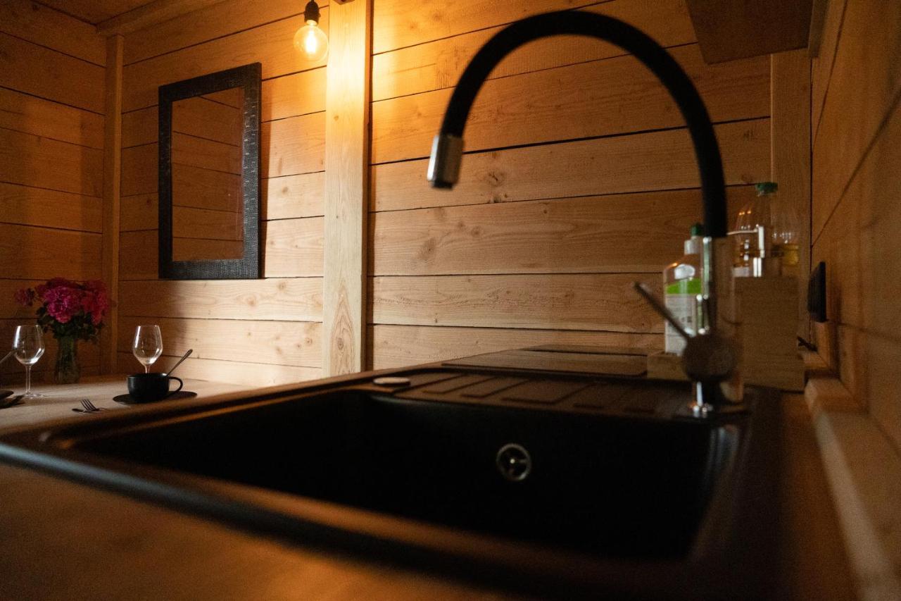 Le Moonloft Insolite Tiny-House Dans Les Arbres & 1 Seance De Sauna Pour 2 Avec Vue Panoramique Osenbach Eksteriør bilde