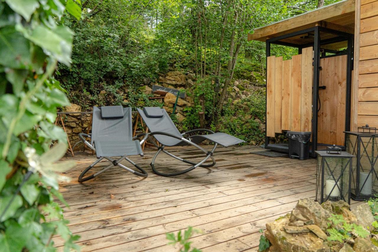 Le Moonloft Insolite Tiny-House Dans Les Arbres & 1 Seance De Sauna Pour 2 Avec Vue Panoramique Osenbach Eksteriør bilde